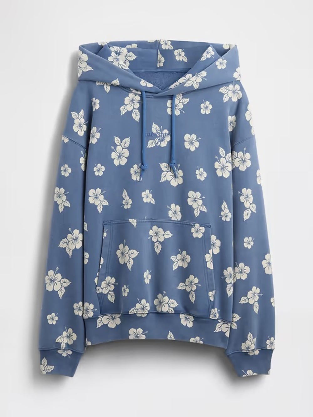 GAP Lilo & Stitch Adult Heavyweight French Terry Hawaii Floral Hibiscus Hoodie